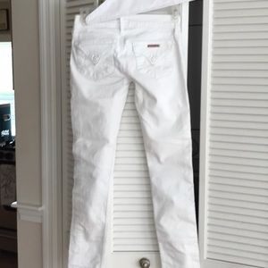 Hudson white jeans